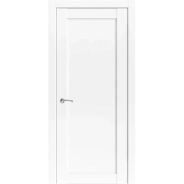 Межкомнатная дверь экошпон 11011 лофт белый глухая