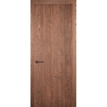 Межкомнатная дверь массив дуба Легно 2 дуб морёный глухая