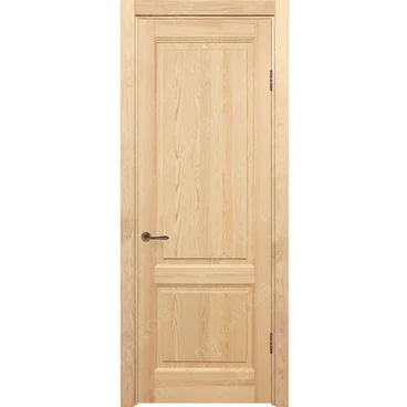 Межкомнатная дверь массив сосны Дверцов Ливорно под покраску глухая