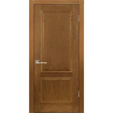 Межкомнатная дверь шпон Прованс 12 светлый орех глухая