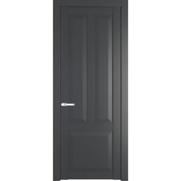 Межкомнатная дверь 1.8.1PD графит глухая
