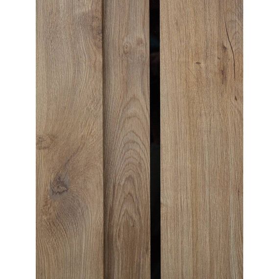 Межкомнатная дверь экошпон Сигма 30 дуб болтон остеклённая