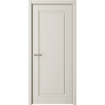 Межкомнатная дверь эмаль Классика 1 латте глухая
