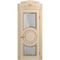 Межкомнатная дверь массив бука Viporte Лацио Амбиенте ваниль патина золото остекление 5