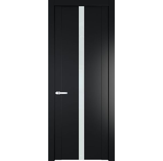 Межкомнатная дверь 1.8P блэк остеклённая