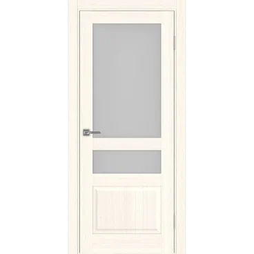 Межкомнатная дверь Тоскана 631.221 ясень светлый со стеклом