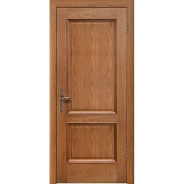 Межкомнатная дверь шпон Эллада дуб натуральный глухая
