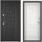 Фото входная стальная дверь Torex Delta 100 VDM-2 тёмно-серый букле графит D-27 КТ белый