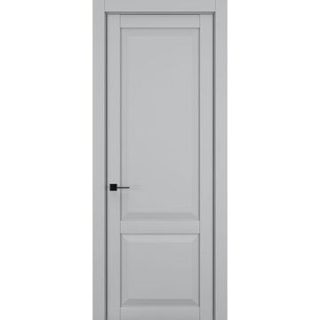 Межкомнатная дверь керамик NC 3 шеллак серый глухая