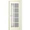 Фото межкомнатной двери эмаль Классика 5 слоновая кость остеклённая