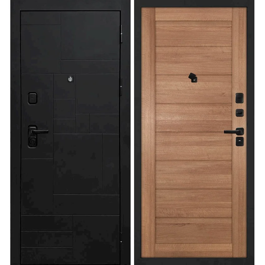 Входная дверь Лабиринт-201 панель сборная миндаль