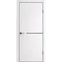 Межкомнатная дверь экошпон ДП-50.1 white pearl глухая