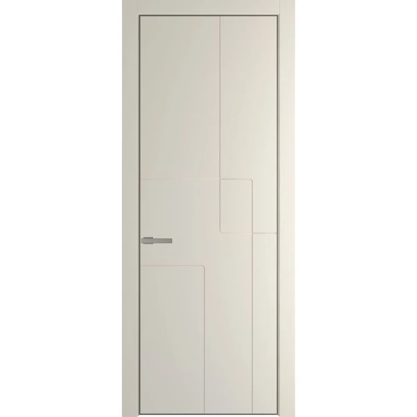 Межкомнатная дверь 3PA кремовая магнолия глухая