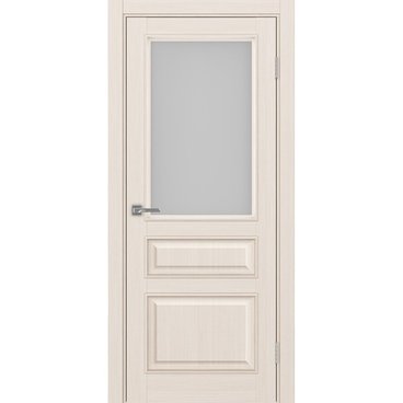 Межкомнатная дверь Тоскана багет 631.211 ясень перламутровый со стеклом