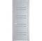 Межкомнатная дверь 1.6P лайт грей остеклённая