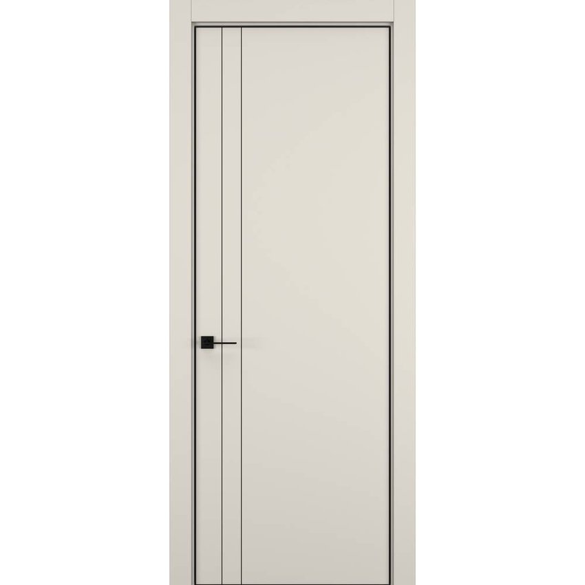 Фото межкомнатной двери керамик MN 4 жемчужный глухая