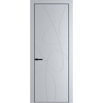 Межкомнатная дверь 6PA лайт грей глухая