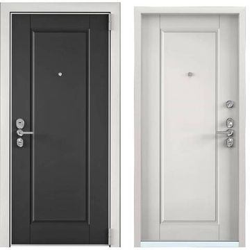 Входная дверь Ultimatum Next UK-4 темный пепел UK-4 милк матовый