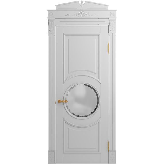 Межкомнатная дверь массив бука Viporte Лацио Амбиенте аворио остеклёние 4