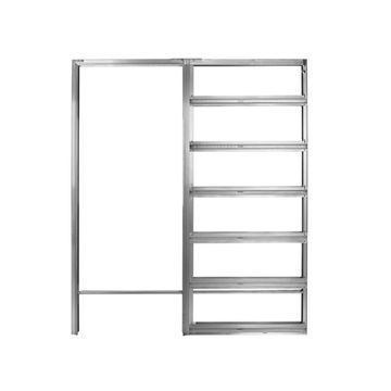 Пенал Unico под обрамление для одностворчатой раздвижной двери