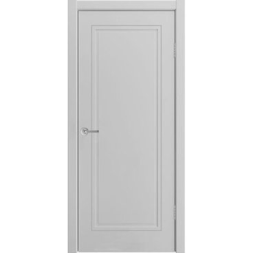 Межкомнатная дверь эмаль Урбан 1 серая RAL 7047 глухая