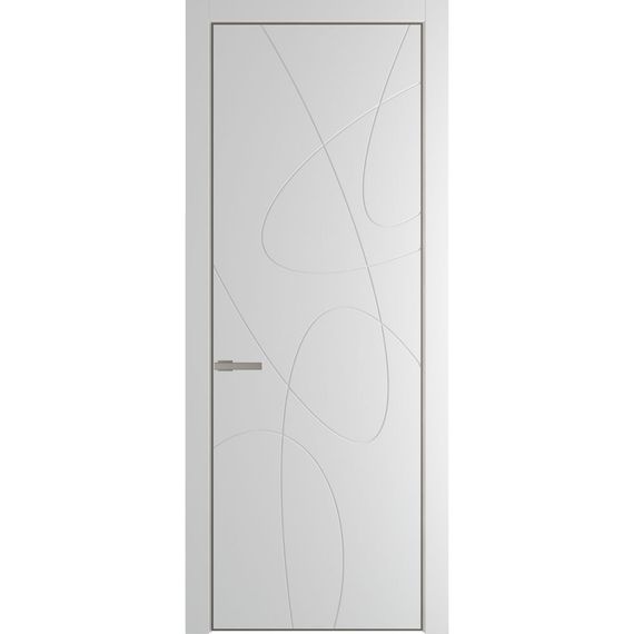 Межкомнатная дверь 6PA крем вайт глухая