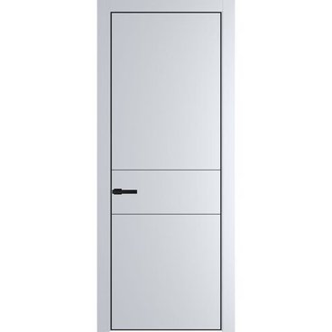 Межкомнатная дверь 14PA вайт глухая