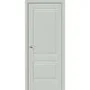 Фото межкомнатной двери эмалит Прима-2 grey matt глухая