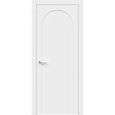 Межкомнатная дверь эмаль Венеция белая глухая