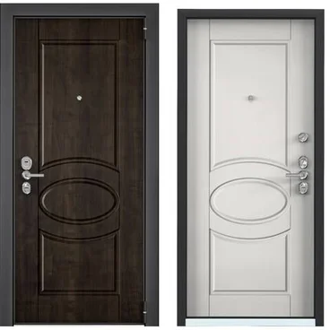 Входная дверь Ultimatum Next NC-3 дуб морёный NC-3 милк матовый