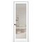 Фото межкомнатной двери керамик NC 8 снежный остеклённая