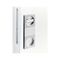 Дверная ручка для раздвижной двери квадрат на общей планке