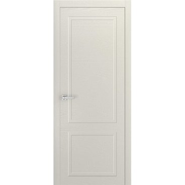 Межкомнатная дверь шпон ID Line-2 бьянко глухая