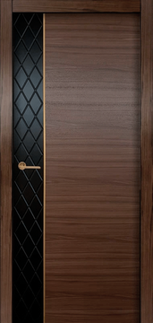 Звукоизоляционная дверь Нома Р американский орех 42 дб