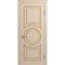 Межкомнатная дверь массив бука Viporte Лацио Амбиенте ваниль патина золото глухая