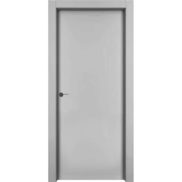Межкомнатная дверь эмаль 1001 серая глухая