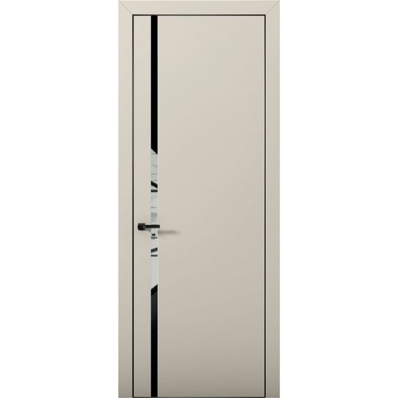 Межкомнатная дверь Палладий 8 силк грей со стеклом