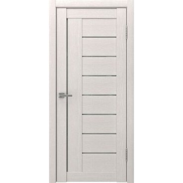 Межкомнатная дверь экошпон Legend ЛУ-17 белёный дуб остеклённая