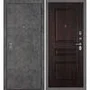 Входная дверь Тетра-126 панель фрезерованная PR-150 дуб морёный