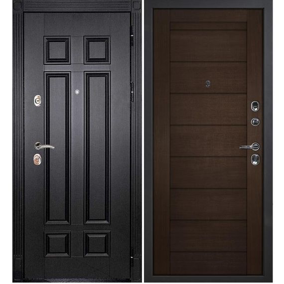 Входная дверь Гера 2 венге панель сборная венге