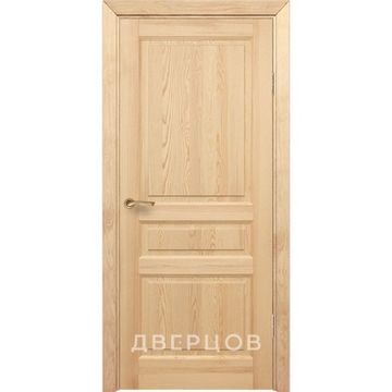 Межкомнатная дверь массив сосны Дверцов Болонья под покраску глухая