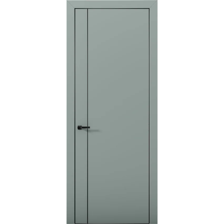 Межкомнатная дверь Палладий 10 Deep Green глухая