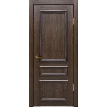 Межкомнатная дверь экошпон Legend Вероника-5 дуб оксфордский глухая