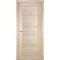 Фото межкомнатной двери экошпон Мариам Техно-739 капучино стекло сатинат белый