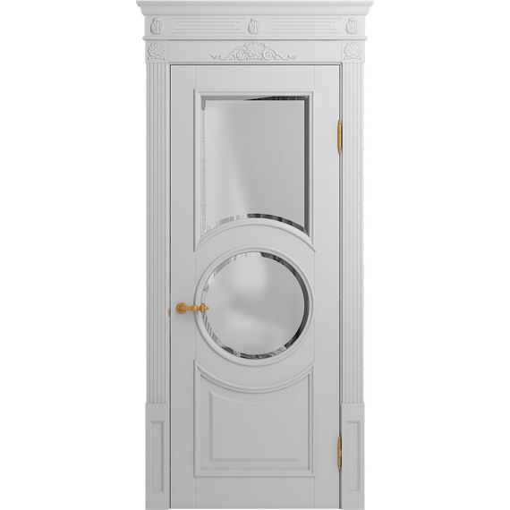 Межкомнатная дверь массив бука Viporte Лацио Амбиенте аворио остеклёние 2