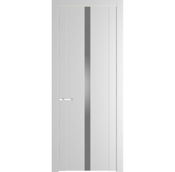 Межкомнатная дверь 1.8P крем вайт остеклённая