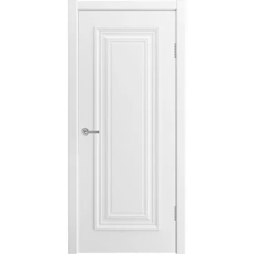 Межкомнатная дверь эмаль Парма 1 В1 белая глухая