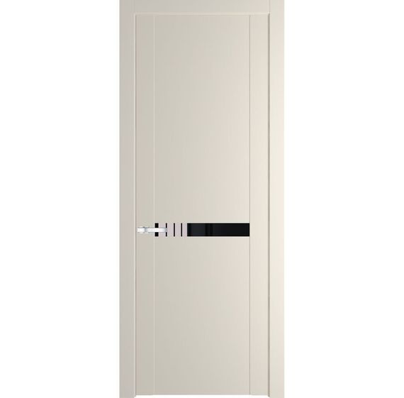 Межкомнатная дверь эмаль Profil Doors 1.4P кремовая магнолия остеклённая
