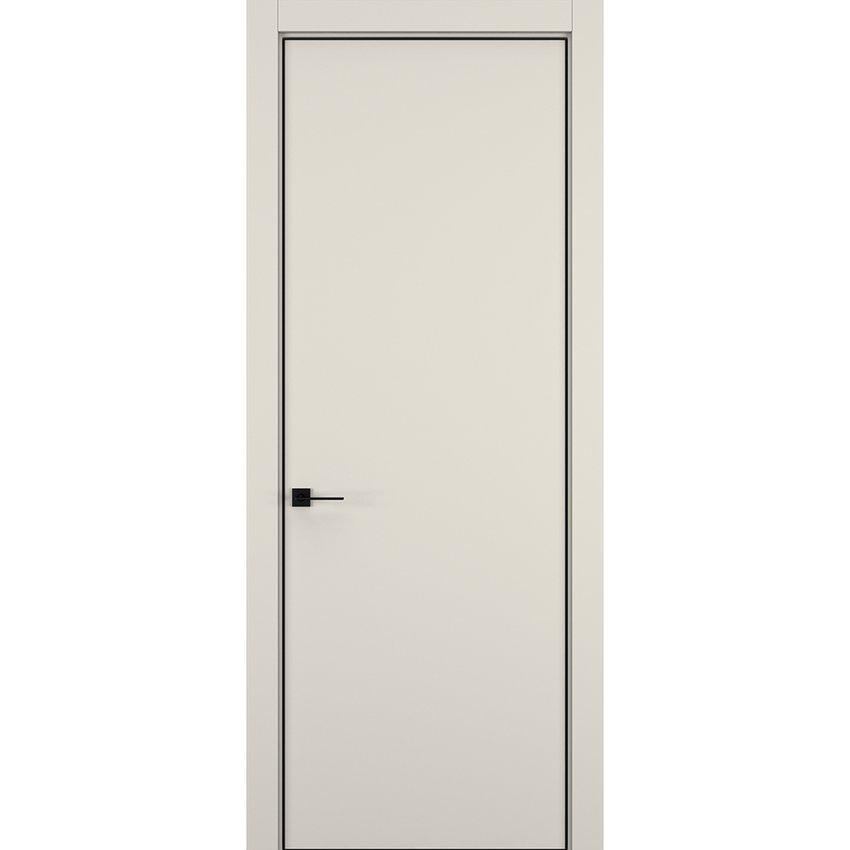 Фото межкомнатной двери керамик MN 1 жемчужный глухая