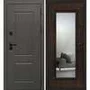 Входная дверь Линея-214 панель тиковое дерево зеркало